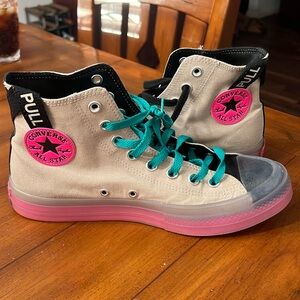 M8.5/W10.5 Converse High Top All Terrain CX Unisex Sneakers  good used condition